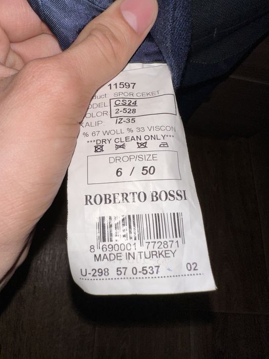 Новые пиджаки Roberto Bossi и Mexx