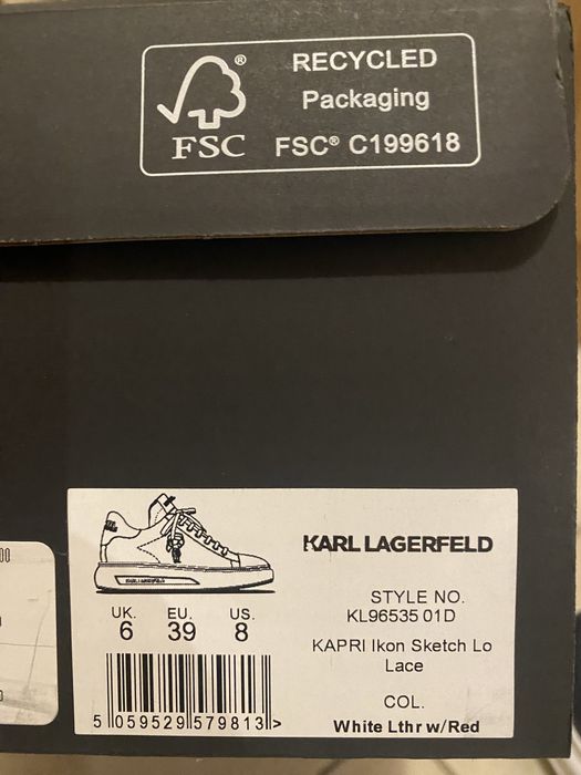 Дамски обувки KARL LAGERFELD 39 номер