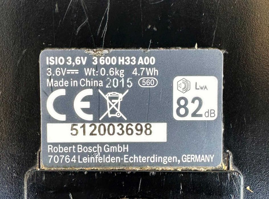 Bosch isio 3,6V - Акумулаторна ножица за трева и храсти