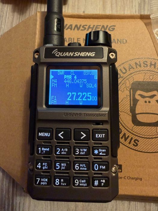 Quansheng UV-K1 Mini Kong pmr CB yaesu Keniwood icom