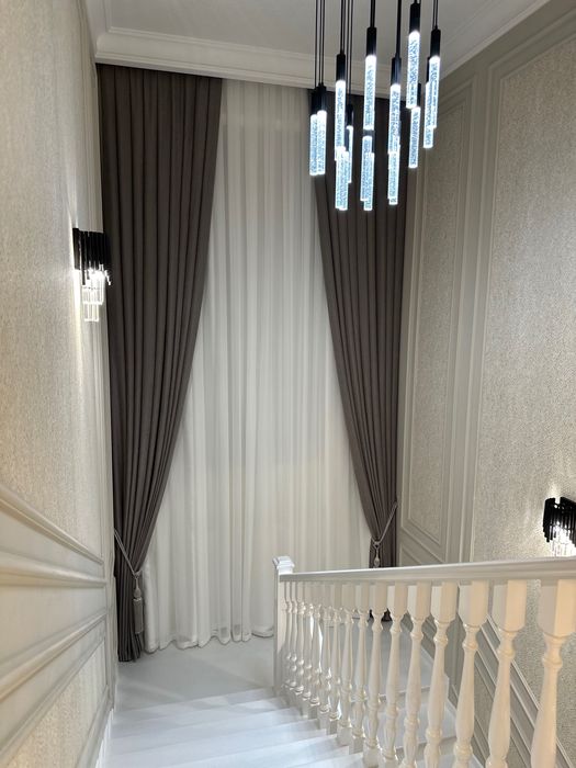 Занавески Шторы Pardalar Установка карнизов, Жалюзи, Римские.