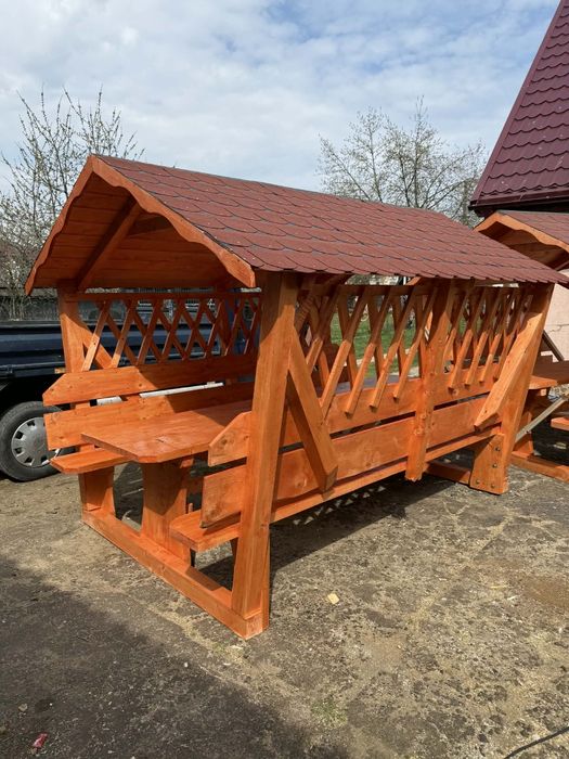 Filigorie lemn masiv rustic