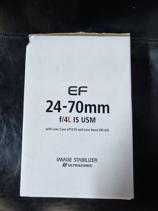Canon EF 24-70mm Obiectiv Foto DSRL F4 L IS USM