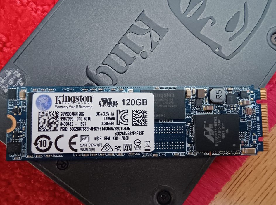 Se vând SSD M2 sata 11 buc 120GB