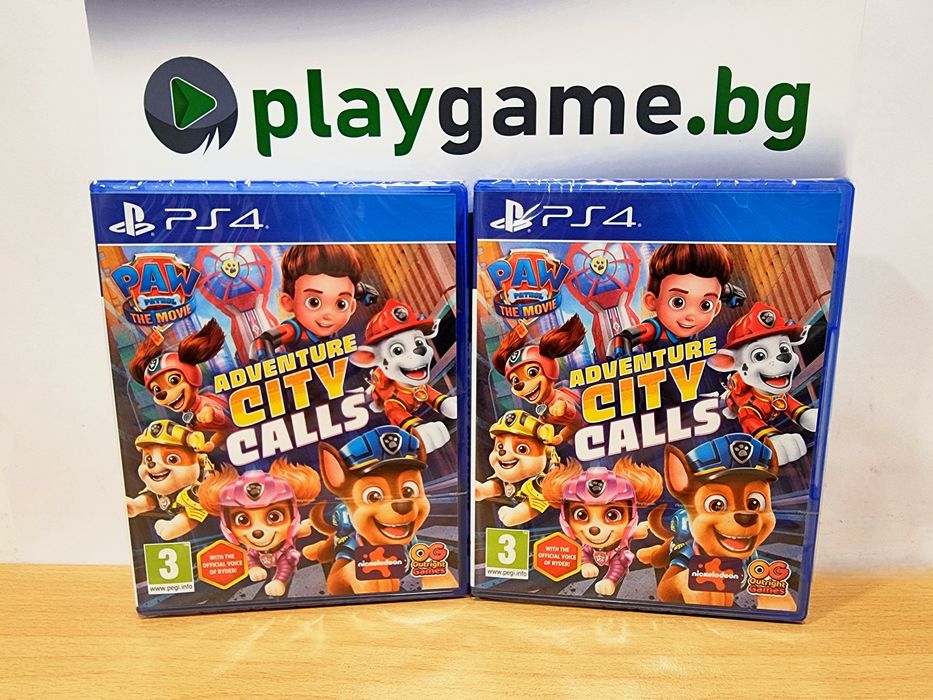 Чисто нова игра Paw Patrol The Movie: Adventure City Calls за PS4