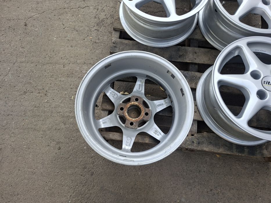 14" 4X100mm Titan, 4х100мм Немски Алуминиеви джанти
