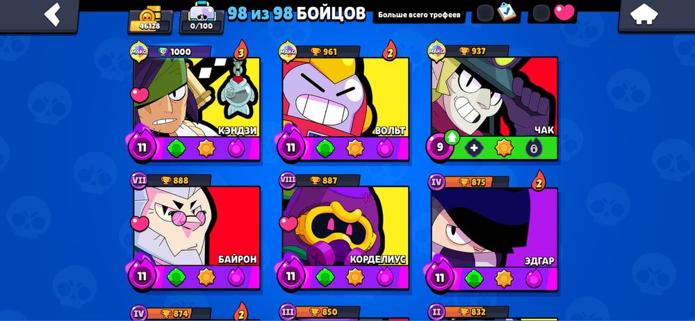 Продам аккаунт brawl stars