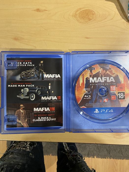 Игра За PS4 Mafia Definitive Edition