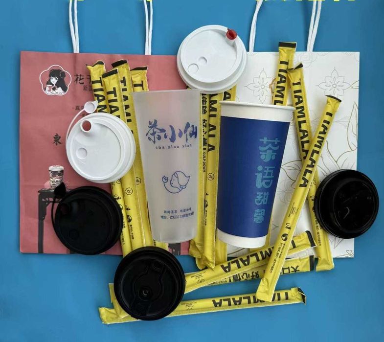 Трубочки с логотипом