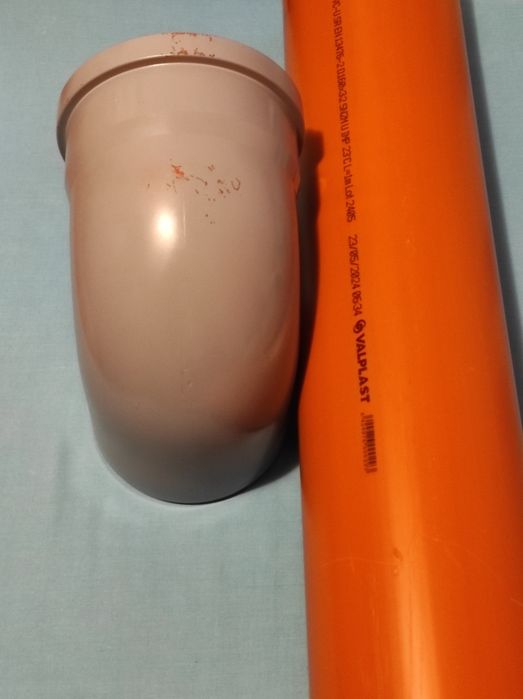 Țeava PVC 160 / Cot PVC 90° 160