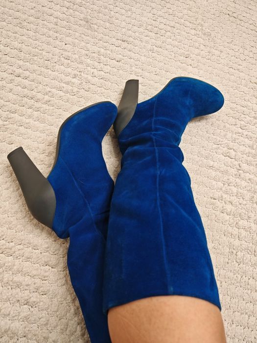 Сапоги замшевые  Geox