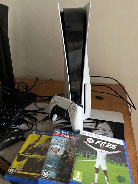 Продам PS5 в идеальном состоянии с играми