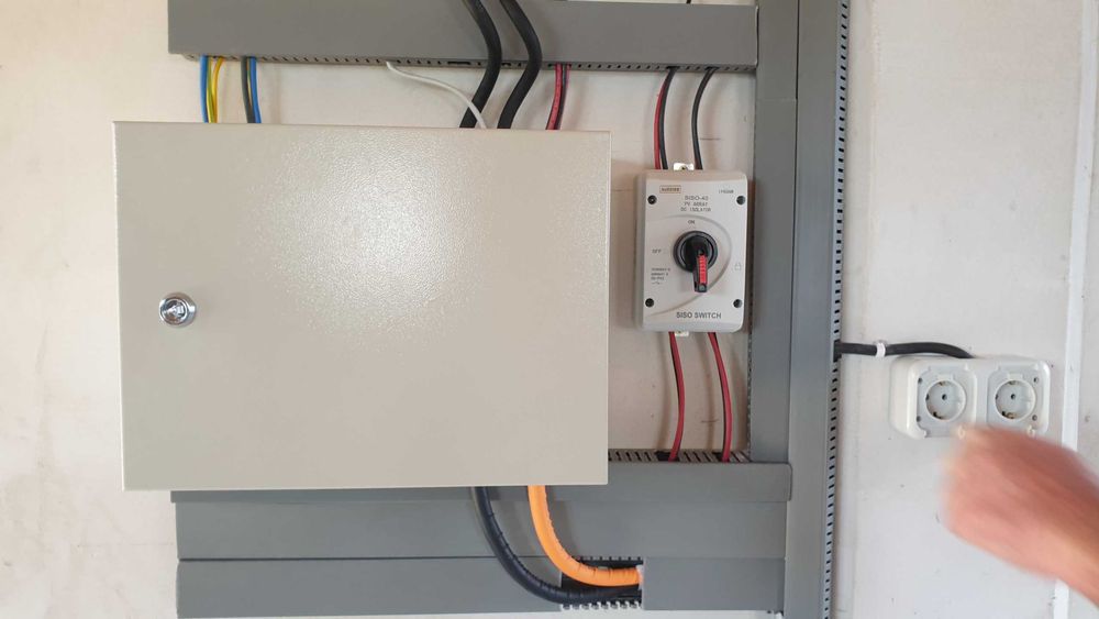 DC Изолатори за соларни стрингове 32А/1000V 4P Четириполюсен/IP 65