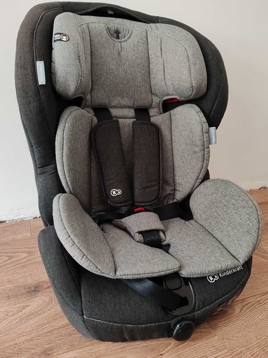 Столче за  кола ISOFIX Kinderkraft Safety-Fix, 9-36 кг, Черно/Сиво