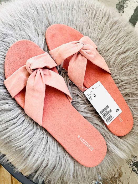Sandale / Slapi H&M Roz Prafuit Noi