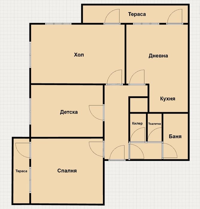 Продава 4-СТАЕН, област Ловеч, гр. Троян