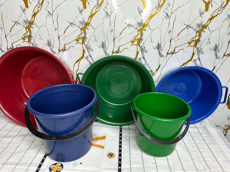 Набор тазик и ведра