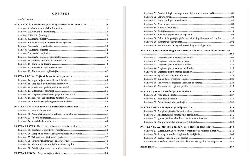 Zootehnie. Sinteze si subiecte rezolvate pentru Titularizare si Definitivat – Set 2 volume – Profesori (cod 150) si Maistri instructori (cod 151)