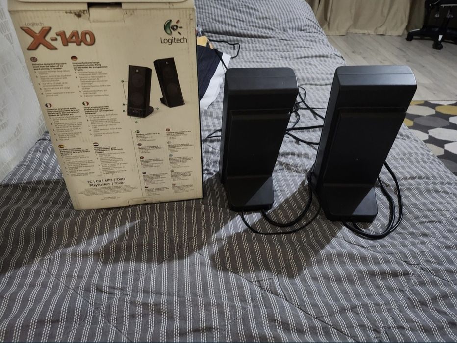 колонки logitech x-140
