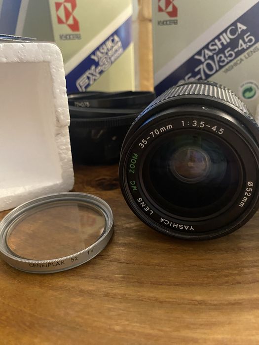 Yashica FX-3 Super 2000 с оптикой