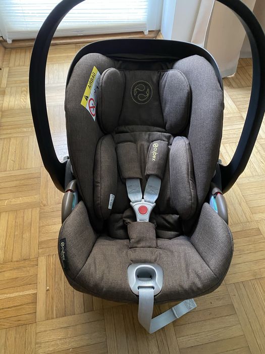 Cybex Cloud Z i-Size Plus Khaki Green + Bază Base Z ISOFIX