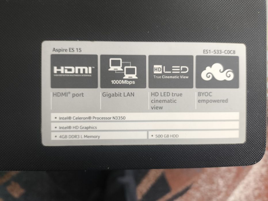 Продам Acer Aspire ES-15