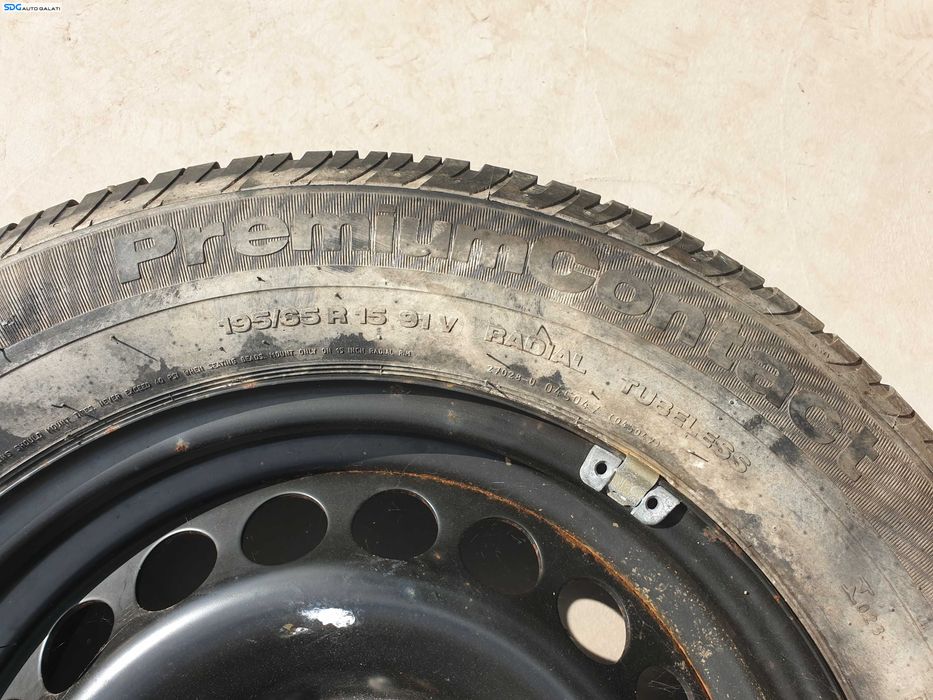 Roata Janta Rezerva 195 65 15 R15 Mercedes Clasa B Class W245 2004 - 2012 [K9522]