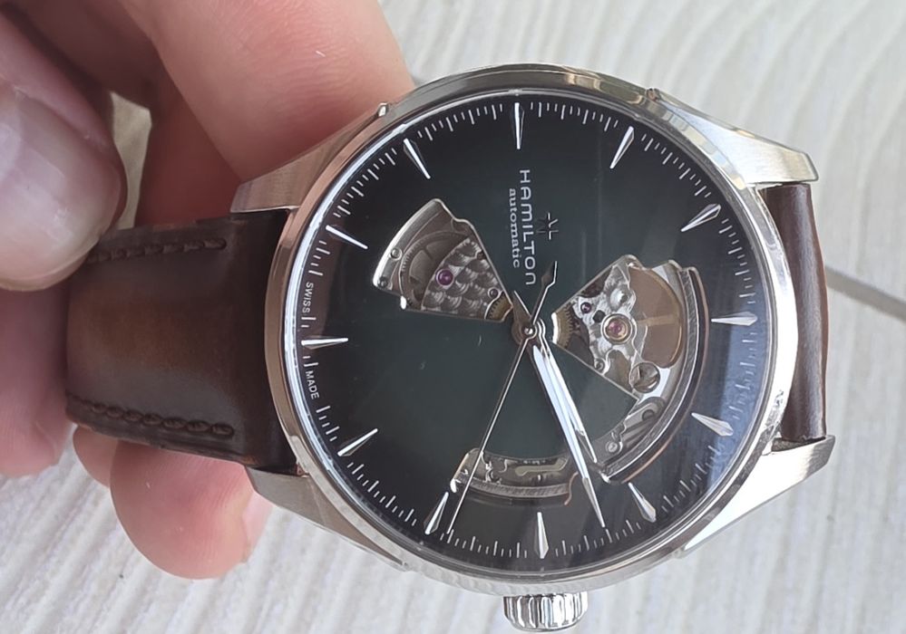 Hamilton jazzmaster open heart 42mm