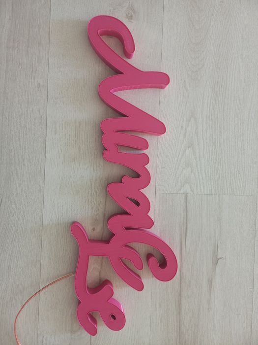 3д светещ надпис по ваша идея