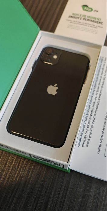 Iphone 11  baterie 100% neverlocked Garanție 2 ani Flip