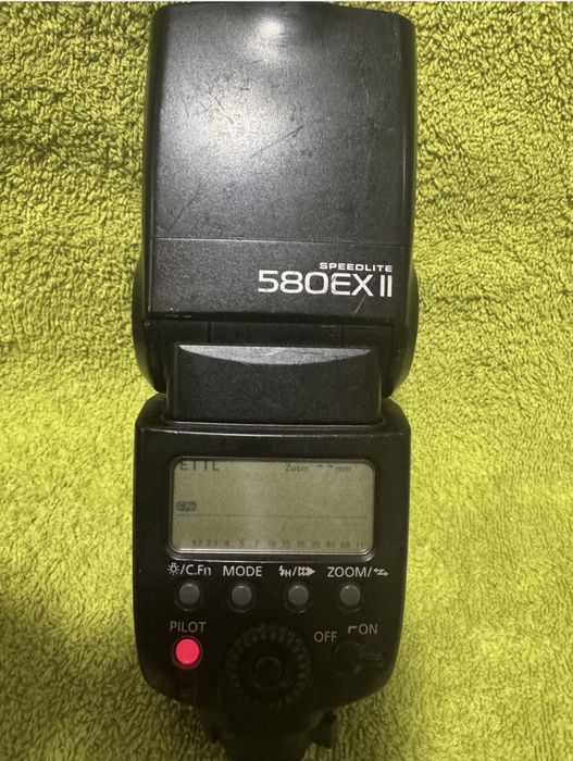 Blitz Canon Speedlite 580 EX II