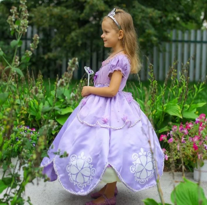 Рокля на Принцеса София+ подаръкКОРОНА!