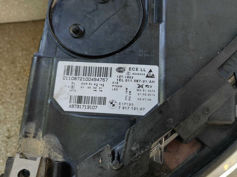 Фар BMW F10 BMW F11 5-ца Bi-Xenon LED /Фар БМВ Ф10 Ф11 Оригинален