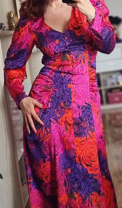 Rochie fucsia, marimea S