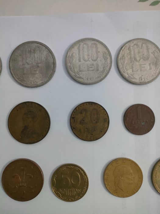 Monede vechi romanesti si straine