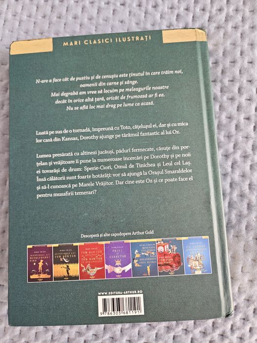 Vrajitorul din Oz ed. Arthur Gold