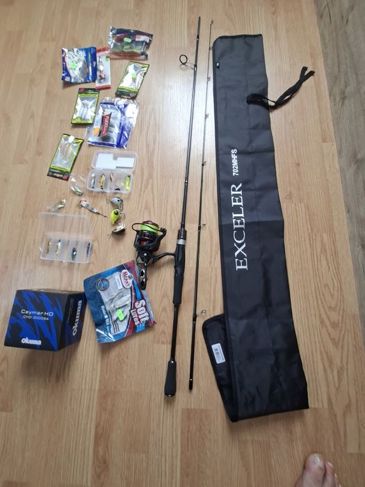 Lanseta spinning daiwa exceler