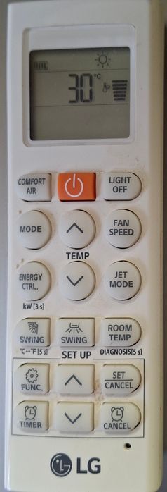 LG кондиционер, зима и лето.
12-лик