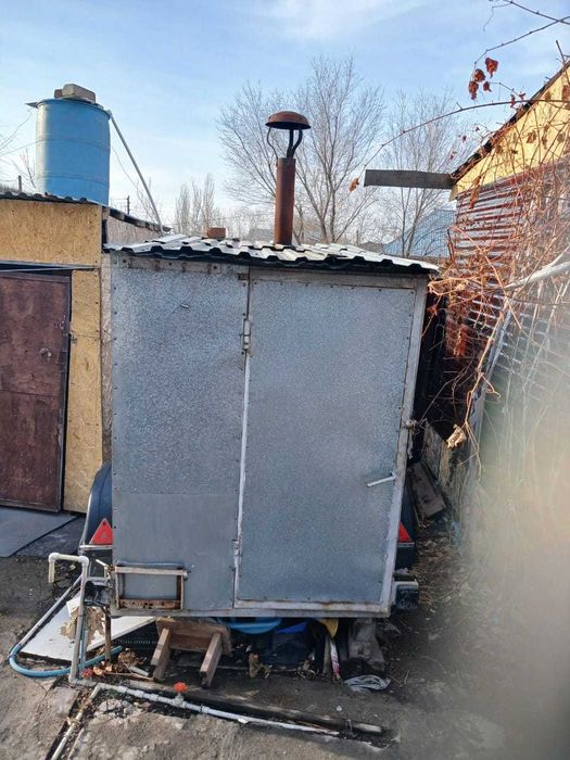 Передвижная баня-прицеп