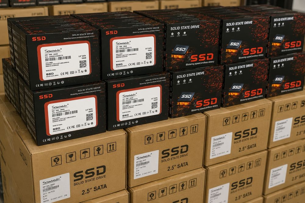 SSD накопители 60/120/256/512gb