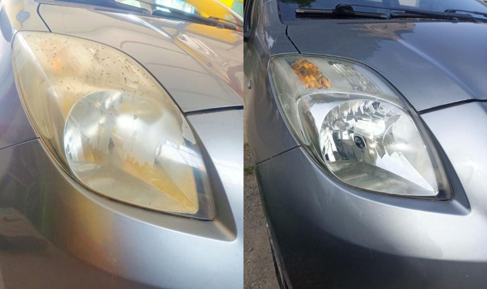 Полиране на фарове-60лв/30,68€ за два фара+керамика