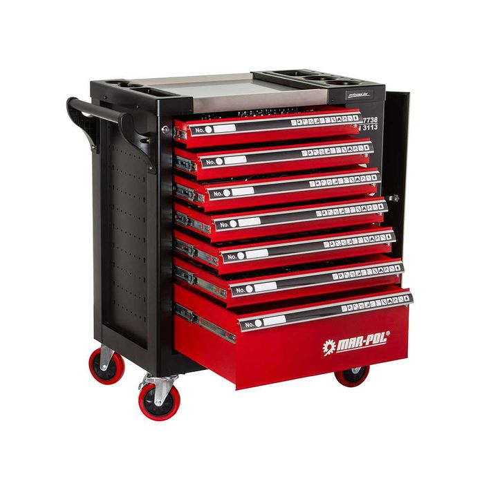 Dulap atelier 7 sertare echipat 263 scule