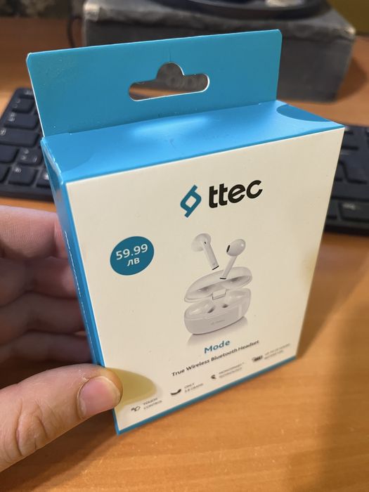 Безжични слушалки  ttec