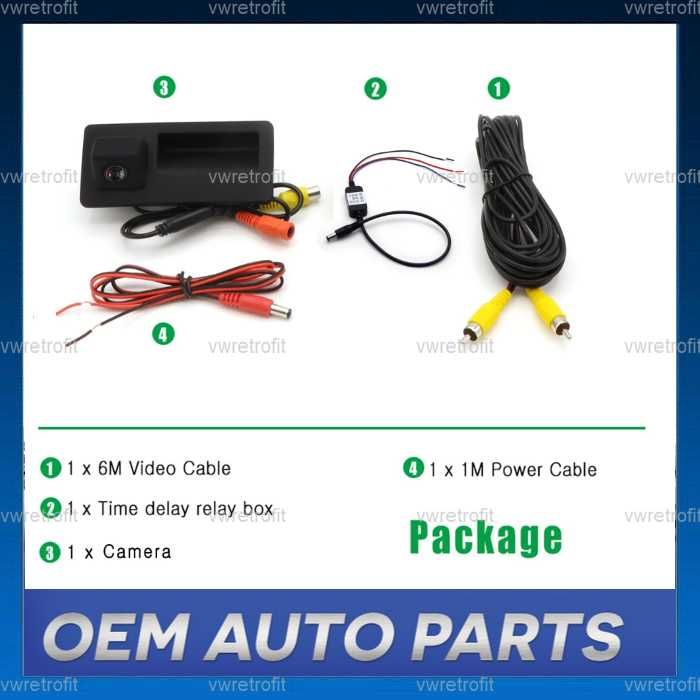 Camera Marsalier RVC pentru RCD 330 Plus VW Jetta Tiguan Skoda Octavia