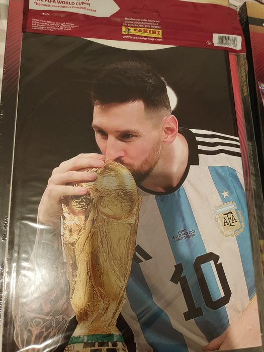 Panini Poster Argentina World Cup Qatar 2022
