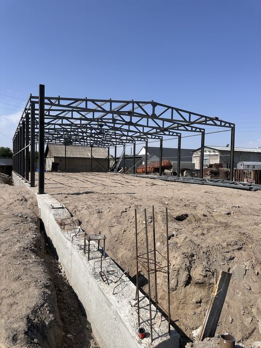 Ангар салу | Металл ангар | Алматы | Темір Тұлпар