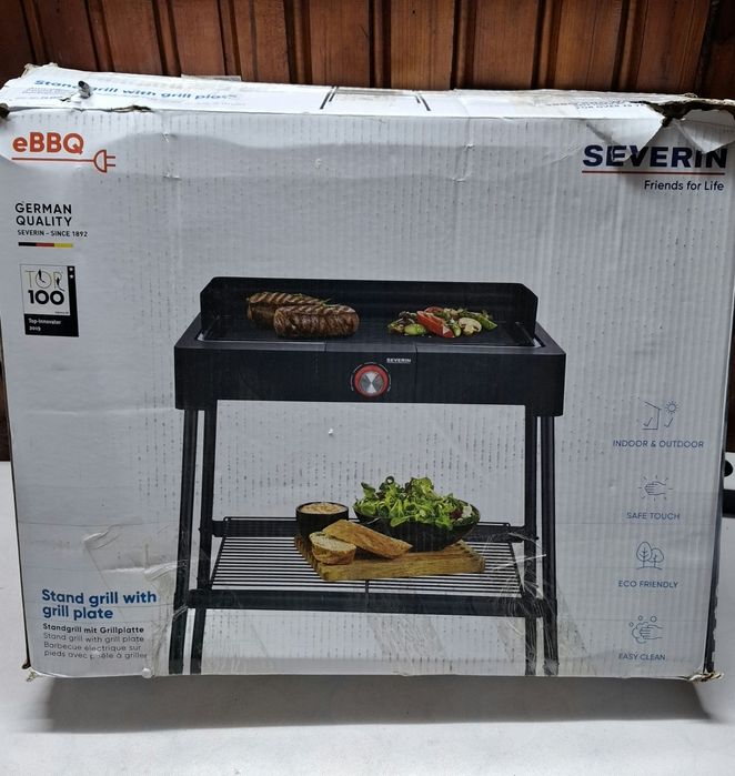 Електрическа скара Severin PG 8568, 2200W, регулируем термостат