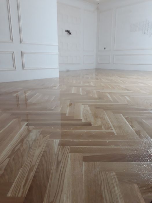 Шлифовка, настил и рестоврация паркетных и деревянных полов паркет