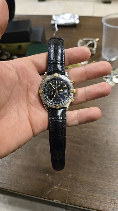 Часовник Breitling стомана и злато
