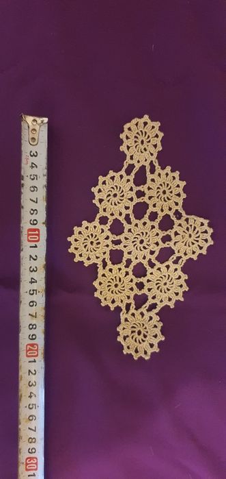 милета/карета/ плетени на една кука